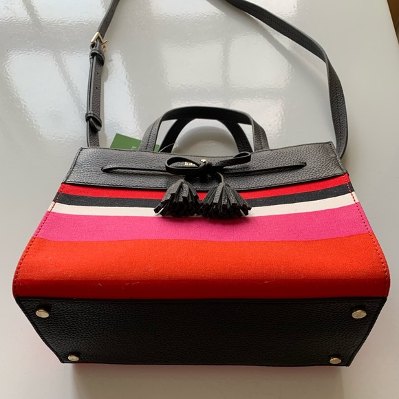 RARE kate spade Small Isobel Multicolor Satchel - Picture 4 of 8